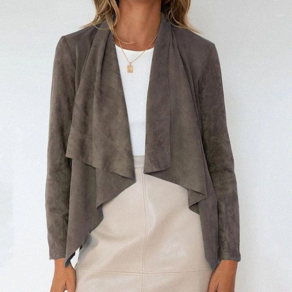 women's jackets women's jackets long sleeve coat thin open stitch irregular autumn jacket fashion cardigan ladies clothes casual, Black;brown
women's jackets women's jackets long sleeve coat thin open stitch irregular autumn jacket fashion cardigan ladies clothes casual, Black;brown