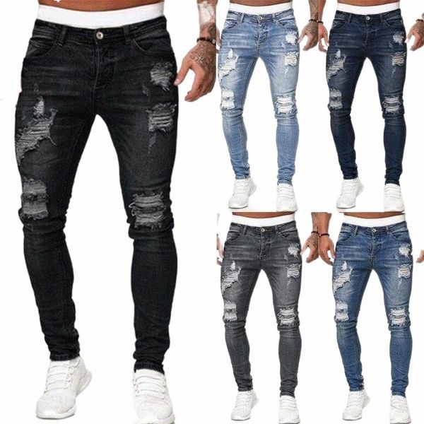 men's jeans men's jeans 2022 ripped skinny hole trousers stretch slim denim pants large size hip hop black blue casual jogging for
men's jeans men's jeans 2022 ripped skinny hole trousers stretch slim denim pants large size hip hop black blue casual jogging for