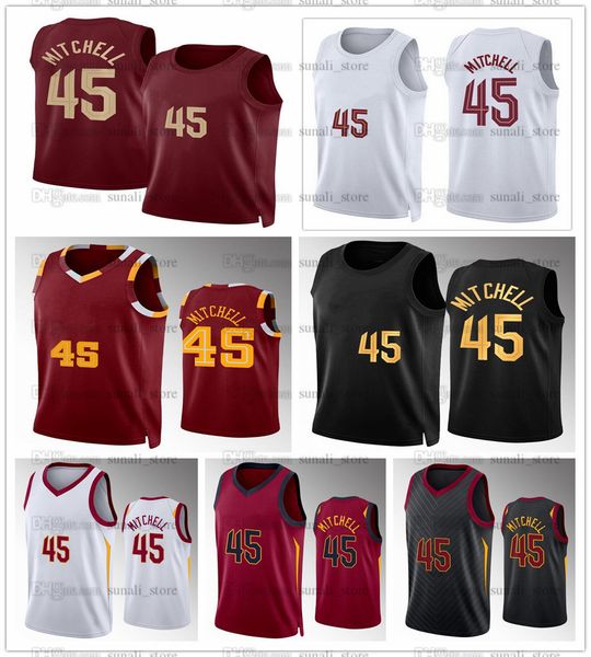 2022-23 burgundy 45 basketball donovan mitchell jerseys white red black unisexclevelandcavaliers men women youth, Black;red
2022-23 burgundy 45 basketball donovan mitchell jerseys white red black unisexclevelandcavaliers men women youth, Black;red