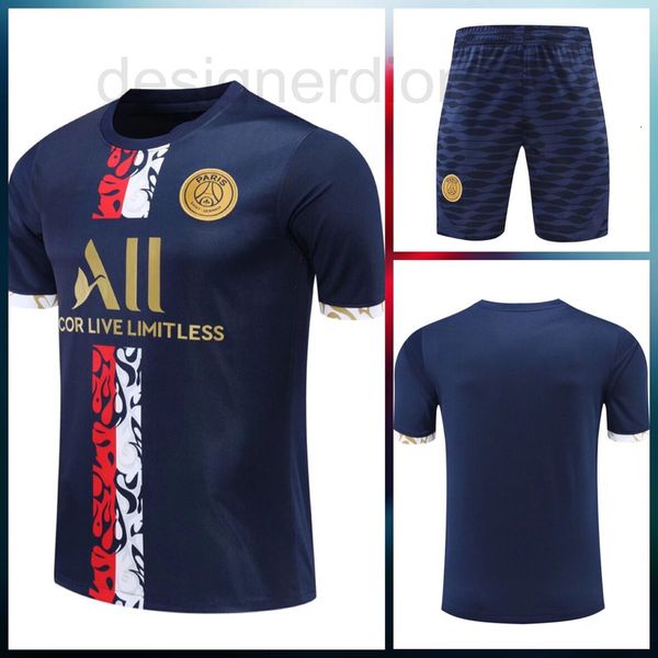soccer sets/tracksuits designer royal blue short sleeve 22-23 paris jerseys men's soccer training clothes jbsu, Black
soccer sets/tracksuits designer royal blue short sleeve 22-23 paris jerseys men's soccer training clothes jbsu, Black