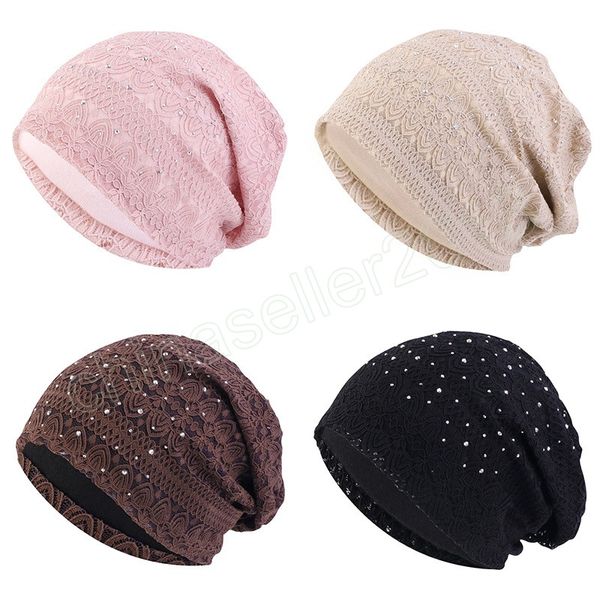 winter hats for women men lace rhinestone breathable turban hat windproof warm cap female beanie hip hop bone gorro ponytail hat, Blue;gray
winter hats for women men lace rhinestone breathable turban hat windproof warm cap female beanie hip hop bone gorro ponytail hat, Blue;gray