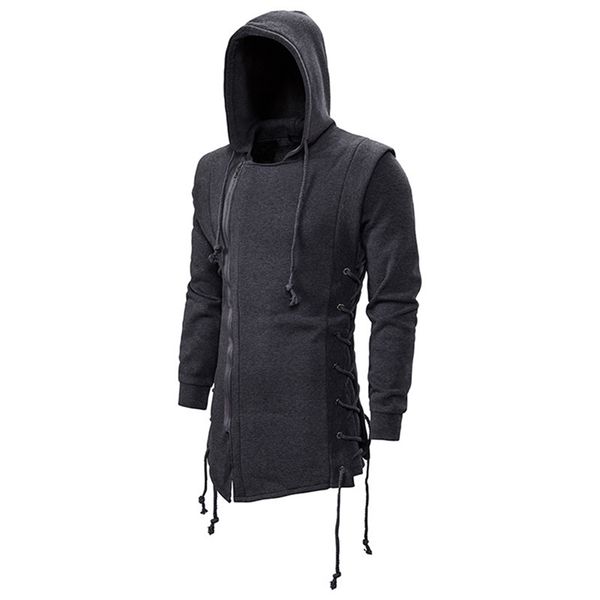 men's hoodies sweatshirts autumn casual solid long sleeve hoodie slim fit dark hooded loose jacket coats 220913, Black
men's hoodies sweatshirts autumn casual solid long sleeve hoodie slim fit dark hooded loose jacket coats 220913, Black