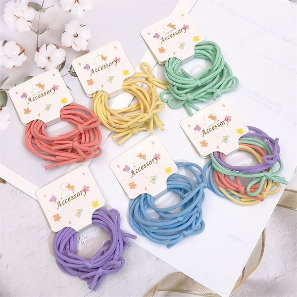 5 pcs children's simple colorful knotted high elastic basic hair rope fashion korean sweet girl ponytail hair accessories, Slivery;white
5 pcs children's simple colorful knotted high elastic basic hair rope fashion korean sweet girl ponytail hair accessories, Slivery;white