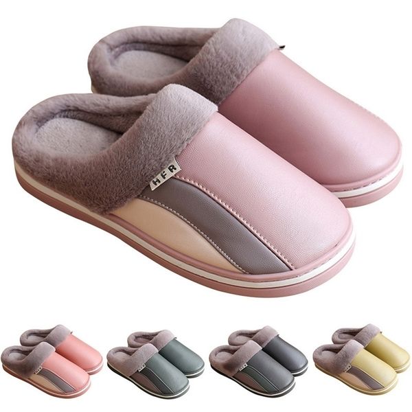 slippers winter warm fur couple shoes antiskid platform slippers soft plush slides indoor home closed toe footwear women cotton slippers 220, Black
slippers winter warm fur couple shoes antiskid platform slippers soft plush slides indoor home closed toe footwear women cotton slippers 220, Black