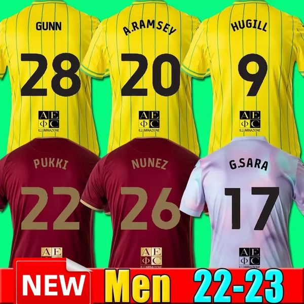 22 23 hugill rashica soccer mclean dowell buendia error tzolis sargent home away men kit kids football shirt, Black
22 23 hugill rashica soccer mclean dowell buendia error tzolis sargent home away men kit kids football shirt, Black