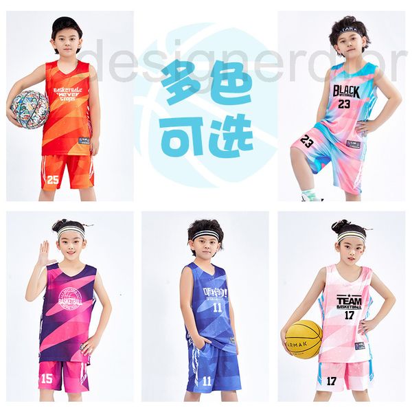 basketball sets designer children's basketball suit boys' and girls' group purchase team clothes primary school students', Black;red
basketball sets designer children's basketball suit boys' and girls' group purchase team clothes primary school students', Black;red