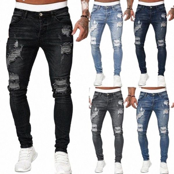 men's jeans men's jeans 2022 ripped skinny hole trousers stretch slim denim pants large size hip hop black blue casual jogging for
men's jeans men's jeans 2022 ripped skinny hole trousers stretch slim denim pants large size hip hop black blue casual jogging for