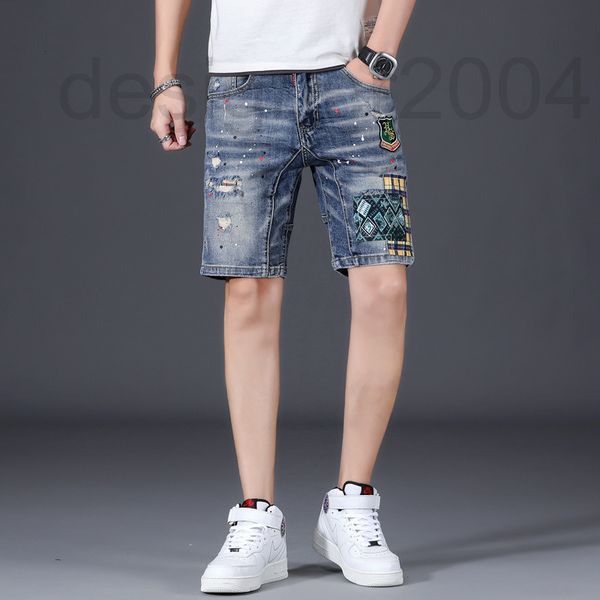 men's shorts designer 2021 new summer thin denim shorts five point trousers breeches casual fashion brand ins hole pants tp6g, White;black
men's shorts designer 2021 new summer thin denim shorts five point trousers breeches casual fashion brand ins hole pants tp6g, White;black