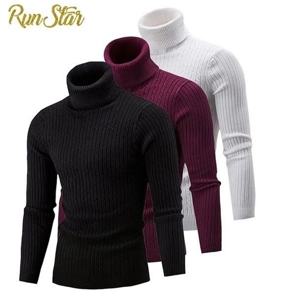 men's sweaters autumn winter men solid color long sleeve turtle neck pullovers slim twist knitted jumpers mens 220912, White;black
men's sweaters autumn winter men solid color long sleeve turtle neck pullovers slim twist knitted jumpers mens 220912, White;black