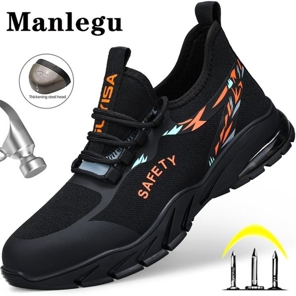 boots work sneakers breathable safety shoes men women lightweight steel toe indestructible male 220913, Black
boots work sneakers breathable safety shoes men women lightweight steel toe indestructible male 220913, Black