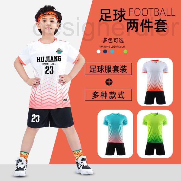 soccer sets/tracksuits designer children's football suit boys' group purchase team uniform training clothes girls' summer 2ev, Black
soccer sets/tracksuits designer children's football suit boys' group purchase team uniform training clothes girls' summer 2ev, Black