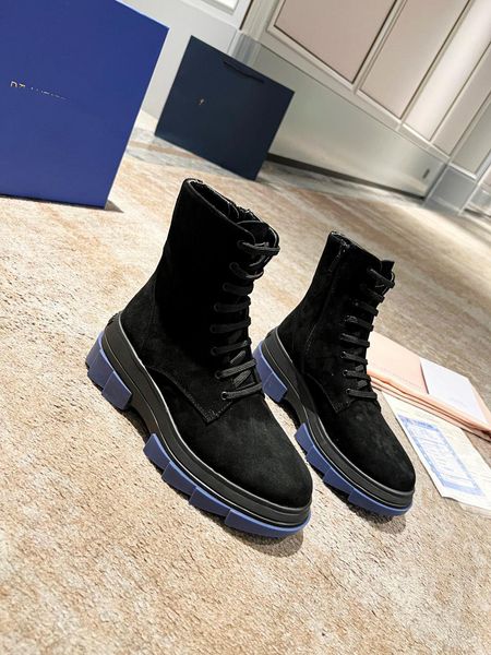 shoes designer version pure hand 2022ss sw new thick bottom martin boots low top, Black
shoes designer version pure hand 2022ss sw new thick bottom martin boots low top, Black