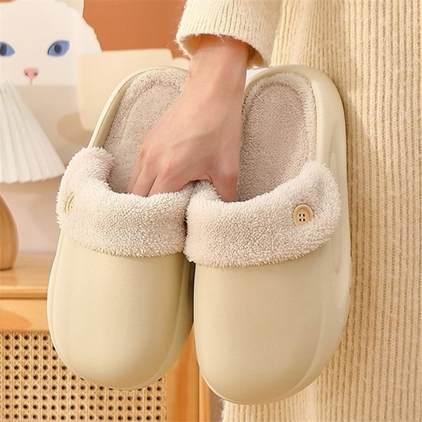 slippers women men platform slippers warm plush waterproof shoes lovers indoor slipper removable pad thick sole female male home slides 2209, Black
slippers women men platform slippers warm plush waterproof shoes lovers indoor slipper removable pad thick sole female male home slides 2209, Black