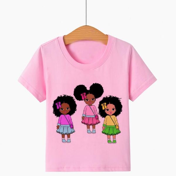 short for girls summer cute little black melanin princess print girl t-shirt for kids funny t shirts present custom, Blue
short for girls summer cute little black melanin princess print girl t-shirt for kids funny t shirts present custom, Blue