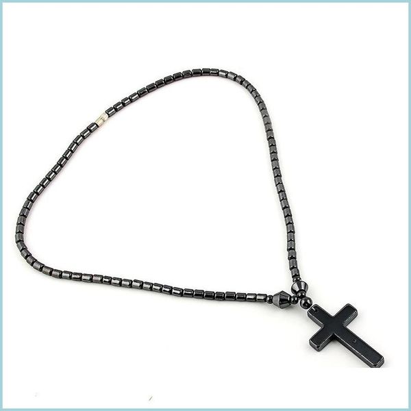 beaded necklaces beaded cross hematite magnetotherapy necklace drop delivery 2021 jewelry necklaces pendants vipjewel dhvkt, Silver
beaded necklaces beaded cross hematite magnetotherapy necklace drop delivery 2021 jewelry necklaces pendants vipjewel dhvkt, Silver