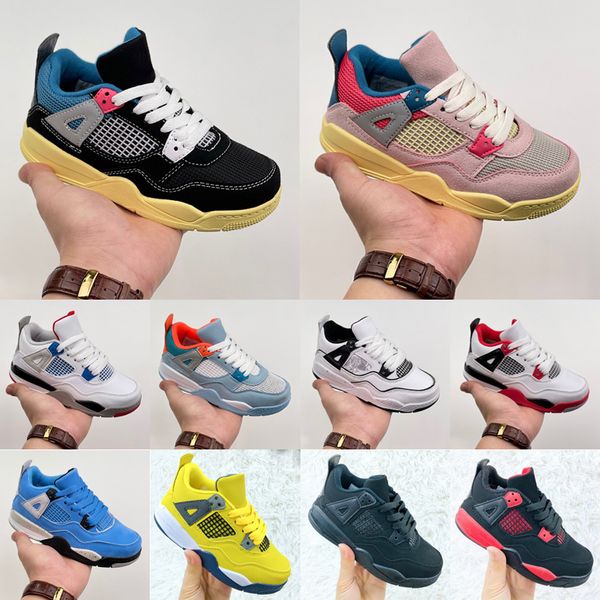 4s kids basketball shoes university blue white oreo sail desert moss travis sneakers jumpman 4 crimson shimmer black cat retro diy trainers
4s kids basketball shoes university blue white oreo sail desert moss travis sneakers jumpman 4 crimson shimmer black cat retro diy trainers