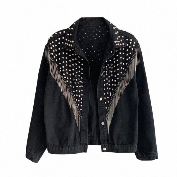 women's jackets women's jackets chaquetas mujer 2022 spring autumn streetwear denim jacket women rivet tassel chain short jeans lo, Black;brown
women's jackets women's jackets chaquetas mujer 2022 spring autumn streetwear denim jacket women rivet tassel chain short jeans lo, Black;brown