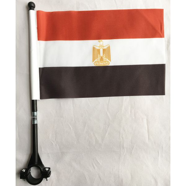 egypt bike flag 14x21 cm polyester waterproof egyptian bicycle safety flags with black plastic stick and base
egypt bike flag 14x21 cm polyester waterproof egyptian bicycle safety flags with black plastic stick and base