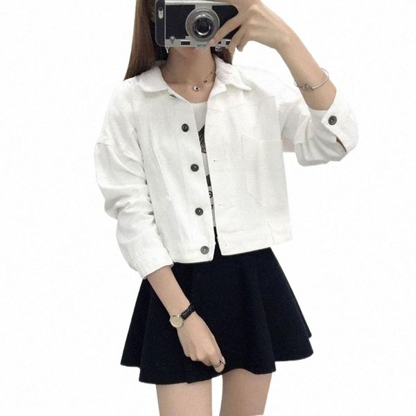 women's jackets women's jackets white denim jacket women long sleeve short bomber harajuku loose single breasted jean coats female, Black;brown
women's jackets women's jackets white denim jacket women long sleeve short bomber harajuku loose single breasted jean coats female, Black;brown