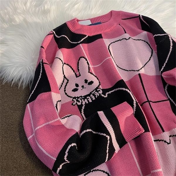 women's knits tees japanese vintage cartoon knit harajuku sweater women autumn o neck long sleeve pullovers preppy style oversize jumpe, White
women's knits tees japanese vintage cartoon knit harajuku sweater women autumn o neck long sleeve pullovers preppy style oversize jumpe, White
