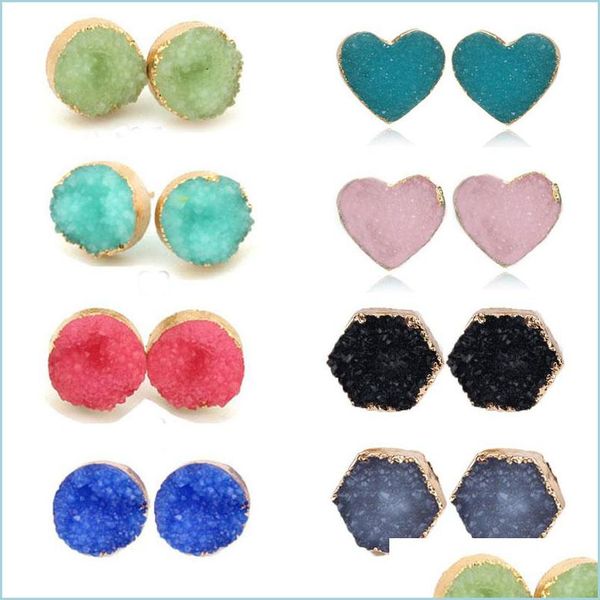 stud fashion 10mm 1m handmade druzy trendy jewelry womens simple gold filled round heart hexagon drusy wholesaling resin carshop2006 dh74n, Golden;silver
stud fashion 10mm 1m handmade druzy trendy jewelry womens simple gold filled round heart hexagon drusy wholesaling resin carshop2006 dh74n, Golden;silver