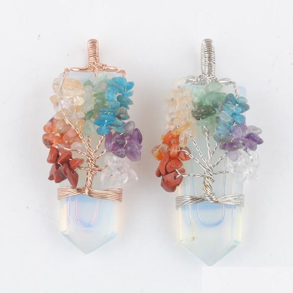 pendant necklaces natural opal stone 7 chakra tree of life pendant jewelry for women men rose gold wire siers wrap sword db newdhdhhag, Silver
pendant necklaces natural opal stone 7 chakra tree of life pendant jewelry for women men rose gold wire siers wrap sword db newdhdhhag, Silver