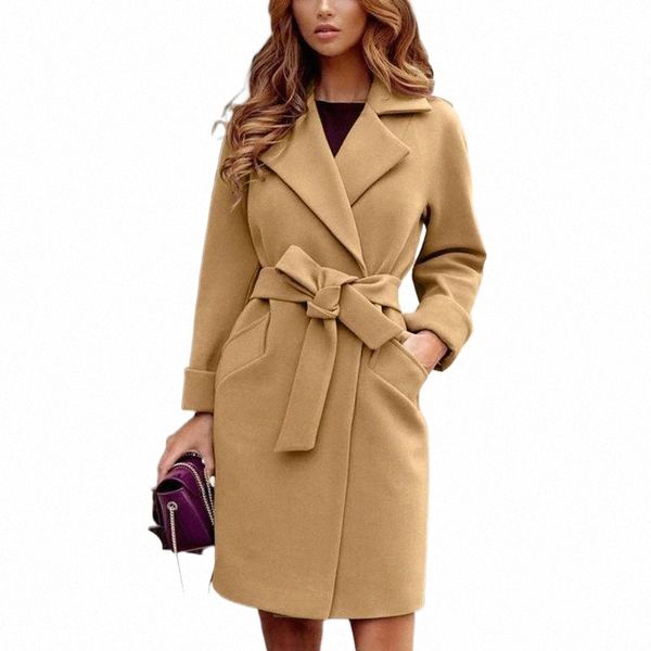 women's wool & blends women's wool & blends 2022 autumn elegant women coat fashion lapel collar long casual bandage winter female, Black
women's wool & blends women's wool & blends 2022 autumn elegant women coat fashion lapel collar long casual bandage winter female, Black