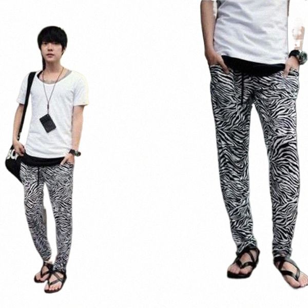 men's pants korean version of large size men's casual trousers zebra striped pants nightclub trendy host presided over the night t, Black
men's pants korean version of large size men's casual trousers zebra striped pants nightclub trendy host presided over the night t, Black
