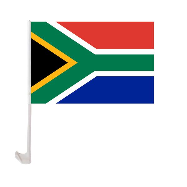 south africa car flag 30x45cm polyester uv protection window clip car decoration banner with flagpole
south africa car flag 30x45cm polyester uv protection window clip car decoration banner with flagpole