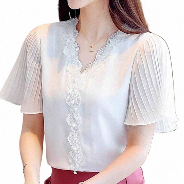 women's blouses & shirts women's blouses & shirts summer white blouse women short sleeve v-neck lace chiffon shirt blusas mujer d
women's blouses & shirts women's blouses & shirts summer white blouse women short sleeve v-neck lace chiffon shirt blusas mujer d