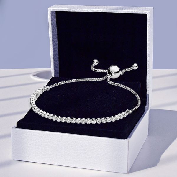 authentic sterling silver sparkling slider tennis bracelet women wedding designer jewelry with original box for pandora girlfriend gift hand, Golden;silver
authentic sterling silver sparkling slider tennis bracelet women wedding designer jewelry with original box for pandora girlfriend gift hand, Golden;silver