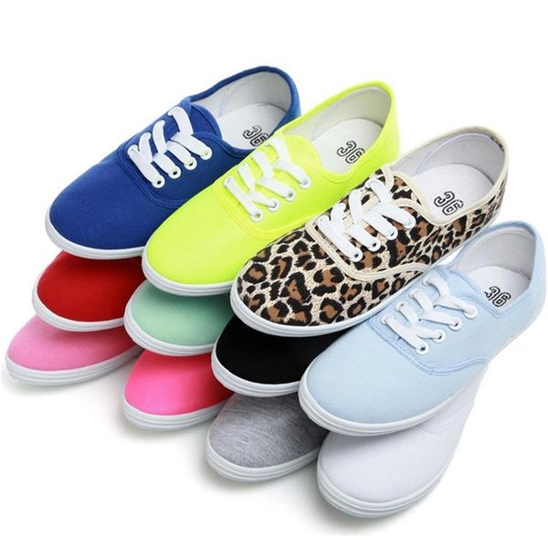 dress shoes women sneakers canvas lace up casual woman flats white candy color breathable ladies espadrilles 220913, Black
dress shoes women sneakers canvas lace up casual woman flats white candy color breathable ladies espadrilles 220913, Black