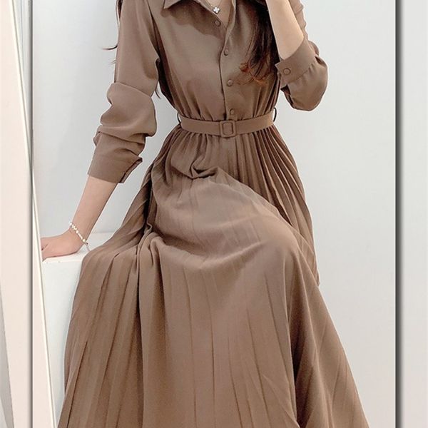 casual dresses design japan style women chic korea basic wear robe solid cotton blend vintage long maxi shirt dress belt vestidos 220913, Black;gray
casual dresses design japan style women chic korea basic wear robe solid cotton blend vintage long maxi shirt dress belt vestidos 220913, Black;gray