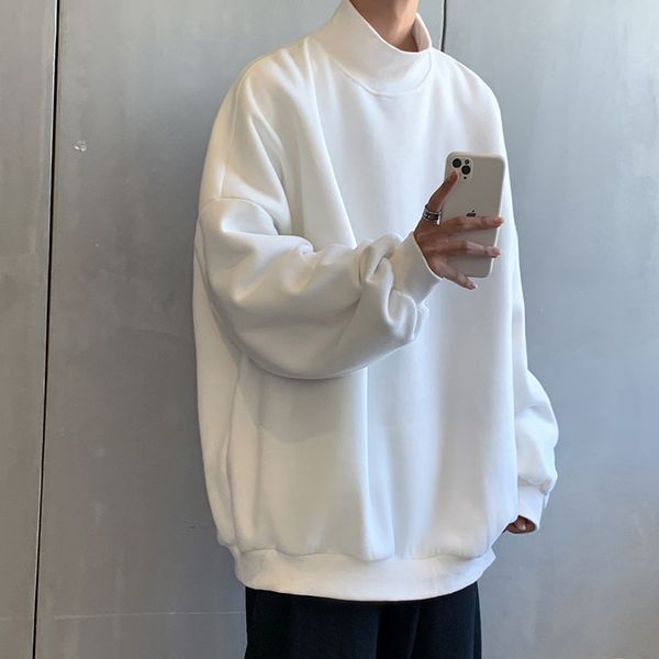 men s hoodies sweatshirts 5xl oversized korean style mens baggy pullover fashion streetwear solid wild autumn winter sweatshirt 220913, Black
men s hoodies sweatshirts 5xl oversized korean style mens baggy pullover fashion streetwear solid wild autumn winter sweatshirt 220913, Black