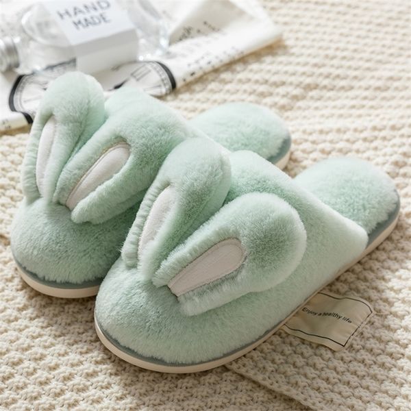 slippers winter home slippers for women man cute rabbut warm thick plush pvc nonslip leisure shoes soft bedroom floor 220913, Black
slippers winter home slippers for women man cute rabbut warm thick plush pvc nonslip leisure shoes soft bedroom floor 220913, Black