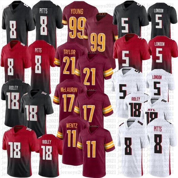 men drake london 8 kyle pitts football jerseys 18 ridley 99 chase young 21 sean 17 terry mclaurin 11 carson wentz titched jersey, Black;red
men drake london 8 kyle pitts football jerseys 18 ridley 99 chase young 21 sean 17 terry mclaurin 11 carson wentz titched jersey, Black;red