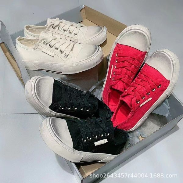dress shoes designer paris women's canvas shoes 2022 style worn low round head lace up casual board dirty women, Black
dress shoes designer paris women's canvas shoes 2022 style worn low round head lace up casual board dirty women, Black