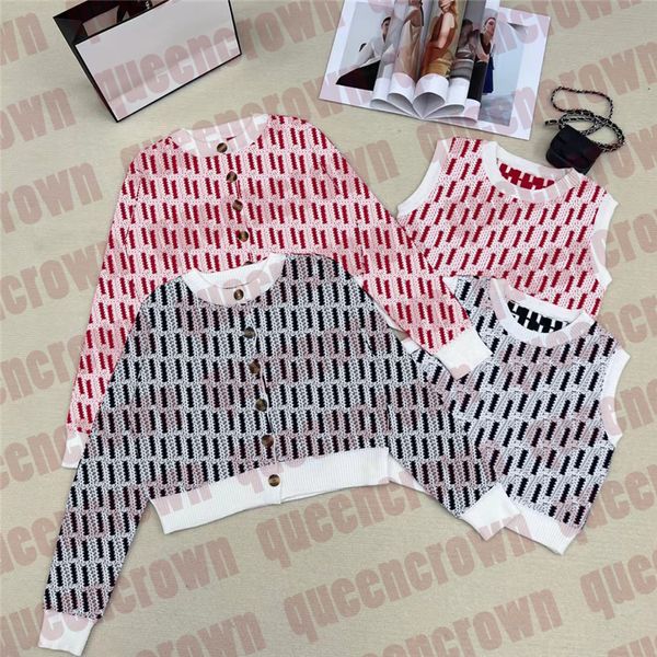 autumn warm sweater coat thick knitted vest letter print wool cardigan fashion short tank top, White;black
autumn warm sweater coat thick knitted vest letter print wool cardigan fashion short tank top, White;black
