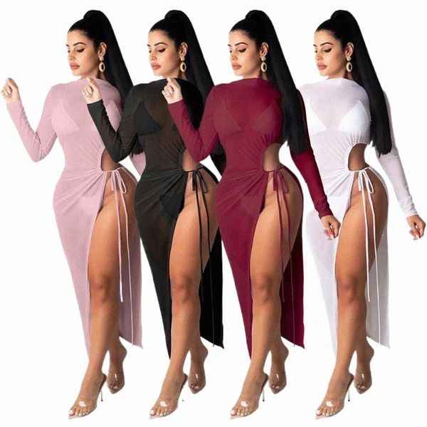casual dresses sheer mesh perspective women party maxi dress ruched drawstring full sleeve beach wear elegant side high split vestidos 08ey#, Black;gray
casual dresses sheer mesh perspective women party maxi dress ruched drawstring full sleeve beach wear elegant side high split vestidos 08ey#, Black;gray