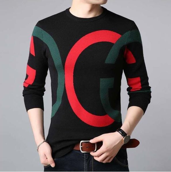 men sweaters luxury new fashion brand knit pullover knitted sweater crew neck designer streetwear casual jumper men clothes, White;black
men sweaters luxury new fashion brand knit pullover knitted sweater crew neck designer streetwear casual jumper men clothes, White;black