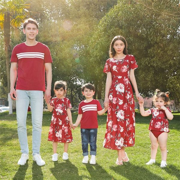 family matching outfits family matching clothing for mom daughter dad son parent-child wear girl woman's dresses t-shirt for man and bo, Blue
family matching outfits family matching clothing for mom daughter dad son parent-child wear girl woman's dresses t-shirt for man and bo, Blue