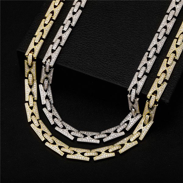 10mm 18inch/22inch bling chains gold color micro setting cz stone chain necklace bracelet for men punk jewelry heavy chains, Silver
10mm 18inch/22inch bling chains gold color micro setting cz stone chain necklace bracelet for men punk jewelry heavy chains, Silver
