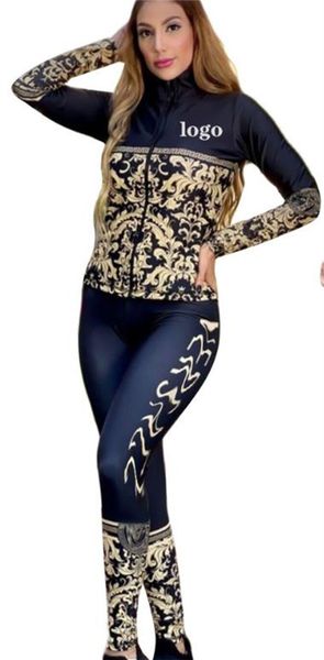fashion womens tracksuits ladies two piece set pattern printed long sleeve blouse shirts pants 2 pic suits for women legging clothing outfit, Gray
fashion womens tracksuits ladies two piece set pattern printed long sleeve blouse shirts pants 2 pic suits for women legging clothing outfit, Gray