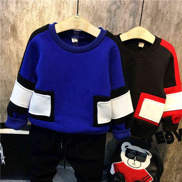 dfxd children's sweatshirts new fashion winter baby boys long sleeve stitching thick pullover kids cotton clothes 2-7years 0913, Blue
dfxd children's sweatshirts new fashion winter baby boys long sleeve stitching thick pullover kids cotton clothes 2-7years 0913, Blue