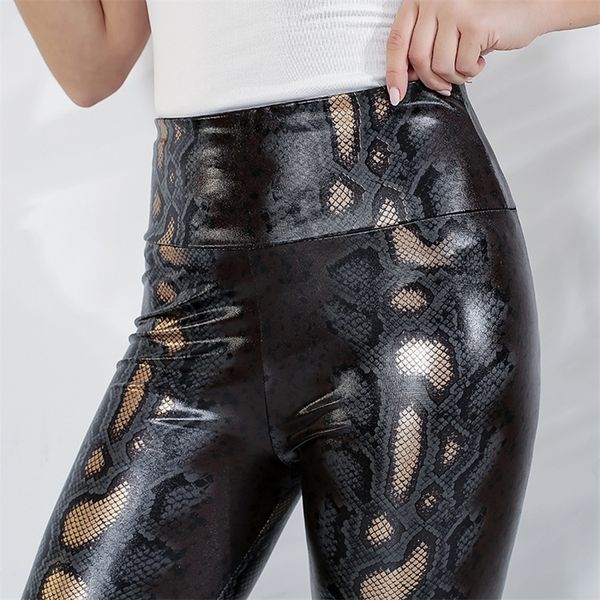 women's leggings casual leggings leather leggings women high waist slim legging buttocks snake print trousers fitness pants 220914, Black
women's leggings casual leggings leather leggings women high waist slim legging buttocks snake print trousers fitness pants 220914, Black