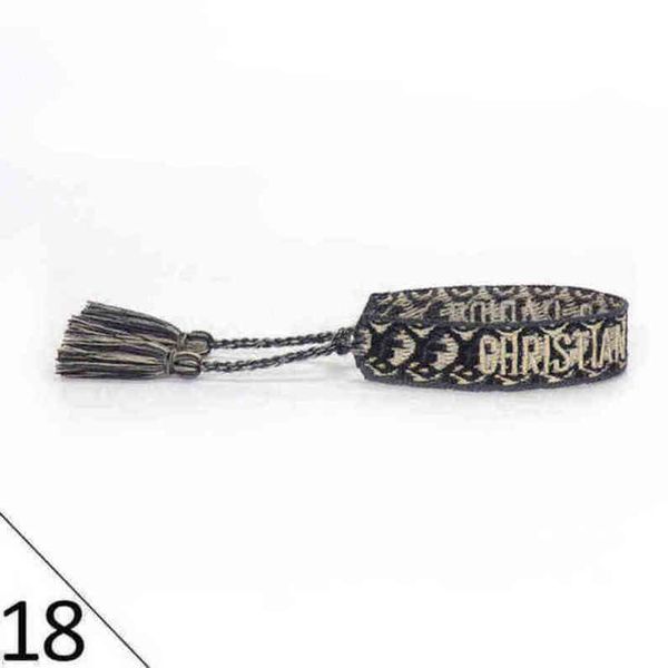 brand luxury braided bracelet adjustable woven friendship bangle for womens mens designer letter embroidery rope bracelets jewelry gift code, Golden;silver
brand luxury braided bracelet adjustable woven friendship bangle for womens mens designer letter embroidery rope bracelets jewelry gift code, Golden;silver
