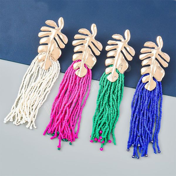 bohemian acrylic beads dangle earrings handmade long tassel earrings for women christmas statement jewelry gift, Silver
bohemian acrylic beads dangle earrings handmade long tassel earrings for women christmas statement jewelry gift, Silver