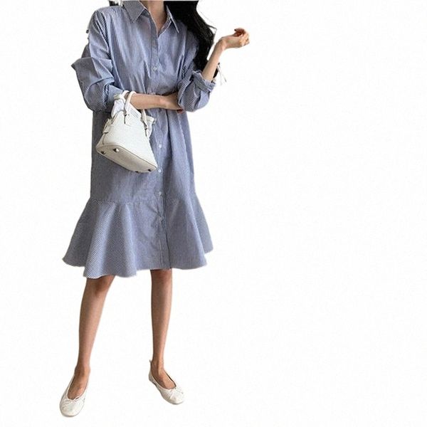 casual dresses suofun sweet loose collar striped ruffles buttons office style 2021 women spring autumn oversize long shirt dress q0zi#, Black;gray
casual dresses suofun sweet loose collar striped ruffles buttons office style 2021 women spring autumn oversize long shirt dress q0zi#, Black;gray