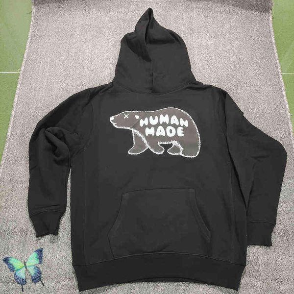 men's hoodies sweatshirts human made loose fall winter new casual polar bear fleece hooded hoodie sweatshirt g220914, Black
men's hoodies sweatshirts human made loose fall winter new casual polar bear fleece hooded hoodie sweatshirt g220914, Black