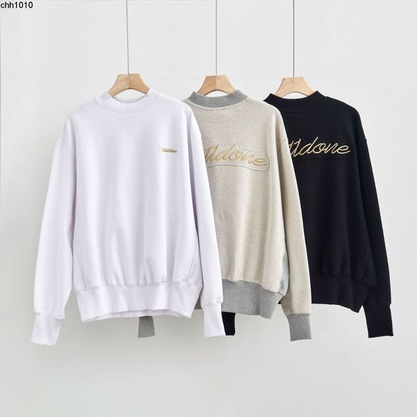 we11done benny korean chao brand autumn and winter style reverse loop loose hoodie, Black
we11done benny korean chao brand autumn and winter style reverse loop loose hoodie, Black